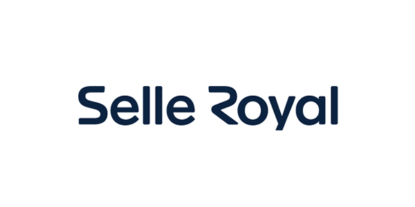 شعار Selle Royal، يمثل شراكة Linbo Transportation Tech مع العلامة التجارية المرموقة المعروفة بسروج الدراجات الفاخرة وحلول الراحة.